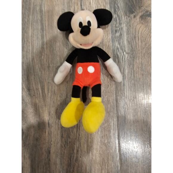 Disney Mickey Mouse 10" Plush Stuffed Toy by Just Play – Soft & Cuddly - Picture 1 of 2